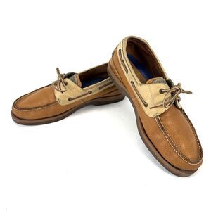 Sperry Top Sider  0777940 Mens Size 12 M Leather Two Eye 2 Tone Boat Shoe
